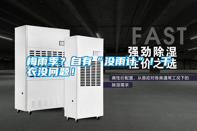 梅雨季？自有“沒雨計(jì)”！干衣沒問題！
