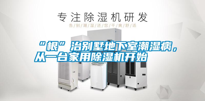 “根”治別墅地下室潮濕病，從一臺家用除濕機開始