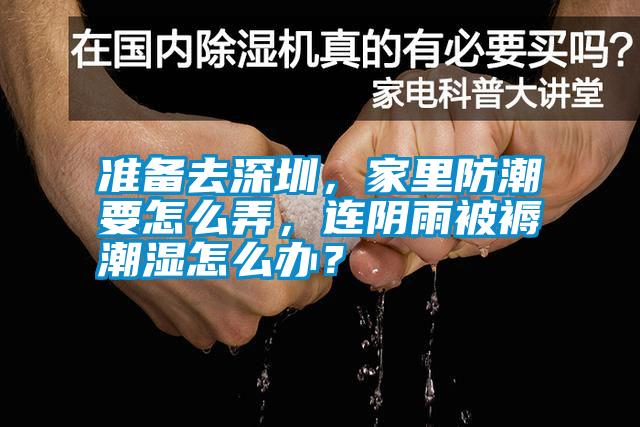 準(zhǔn)備去深圳，家里防潮要怎么弄，連陰雨被褥潮濕怎么辦？