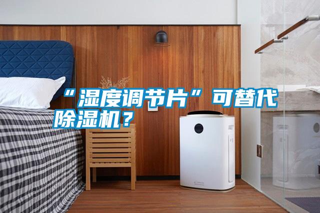“濕度調(diào)節(jié)片”可替代除濕機(jī)？