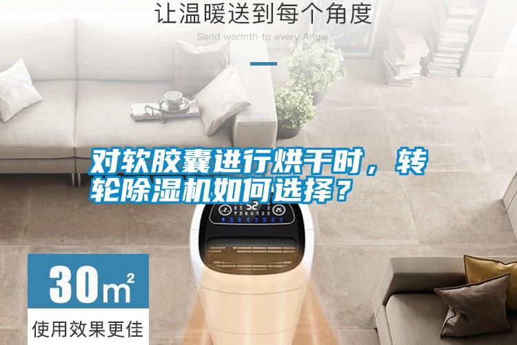 對(duì)軟膠囊進(jìn)行烘干時(shí)，轉(zhuǎn)輪除濕機(jī)如何選擇？