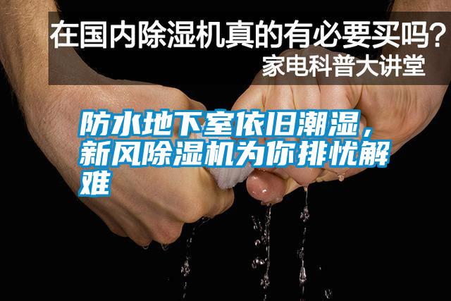 防水地下室依舊潮濕，新風(fēng)除濕機為你排憂解難