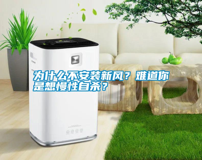 為什么不安裝新風？難道你是想慢性自殺？