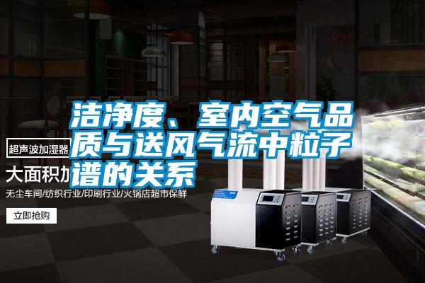潔凈度、室內(nèi)空氣品質(zhì)與送風(fēng)氣流中粒子譜的關(guān)系