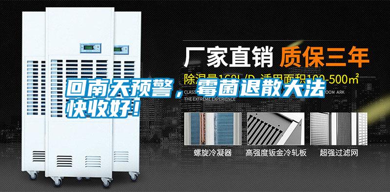 回南天預(yù)警，霉菌退散大法快收好！