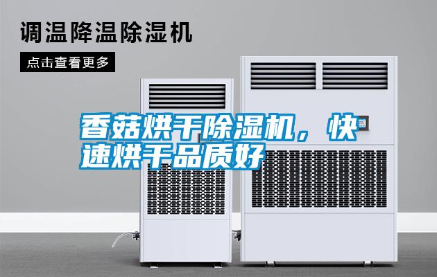 香菇烘干除濕機(jī)，快速烘干品質(zhì)好