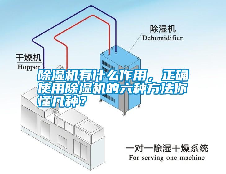 除濕機(jī)有什么作用，正確使用除濕機(jī)的六種方法你懂幾種？