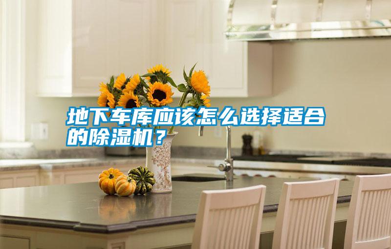 地下車庫應(yīng)該怎么選擇適合的除濕機？