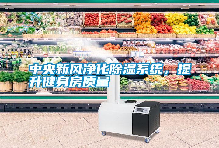 中央新風(fēng)凈化除濕系統(tǒng)，提升健身房質(zhì)量