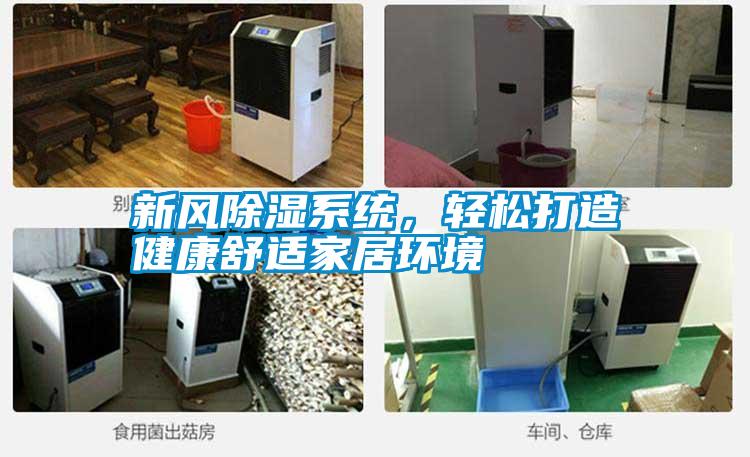 新風(fēng)除濕系統(tǒng)，輕松打造健康舒適家居環(huán)境