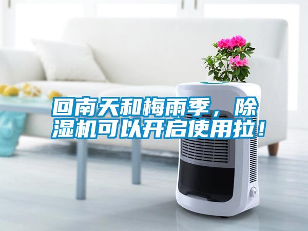 回南天和梅雨季，除濕機(jī)可以開啟使用拉！