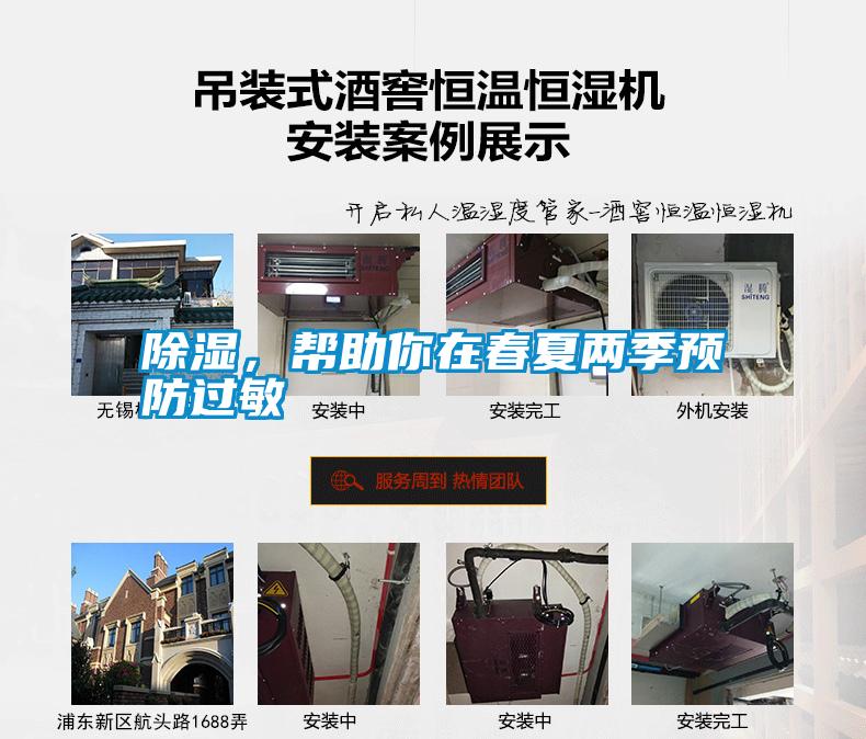 除濕，幫助你在春夏兩季預(yù)防過敏