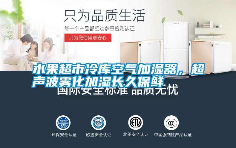 水果超市冷庫空氣加濕器，超聲波霧化加濕長久保鮮