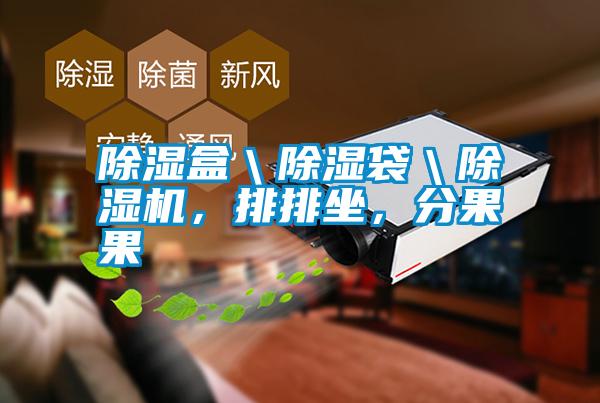 除濕盒＼除濕袋＼除濕機(jī)，排排坐，分果果