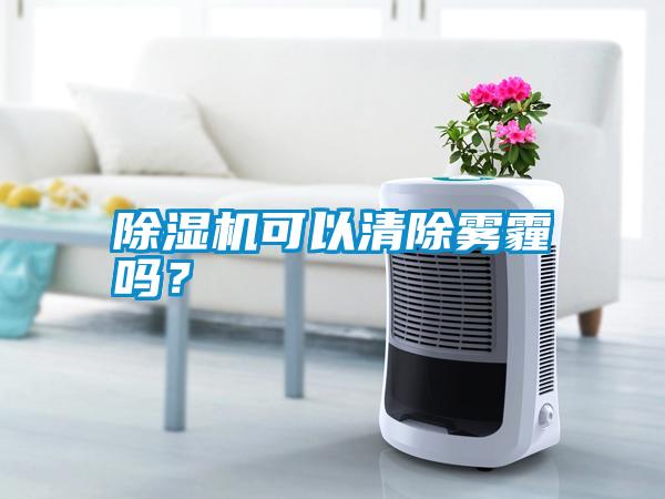 除濕機(jī)可以清除霧霾嗎？