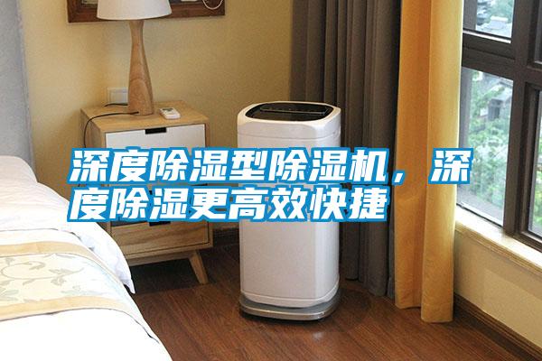 深度除濕型除濕機，深度除濕更高效快捷