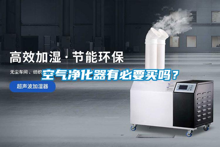 空氣凈化器有必要買嗎？