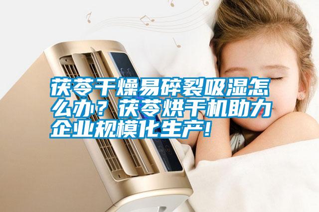 茯苓干燥易碎裂吸濕怎么辦？茯苓烘干機(jī)助力企業(yè)規(guī)?；a(chǎn)!