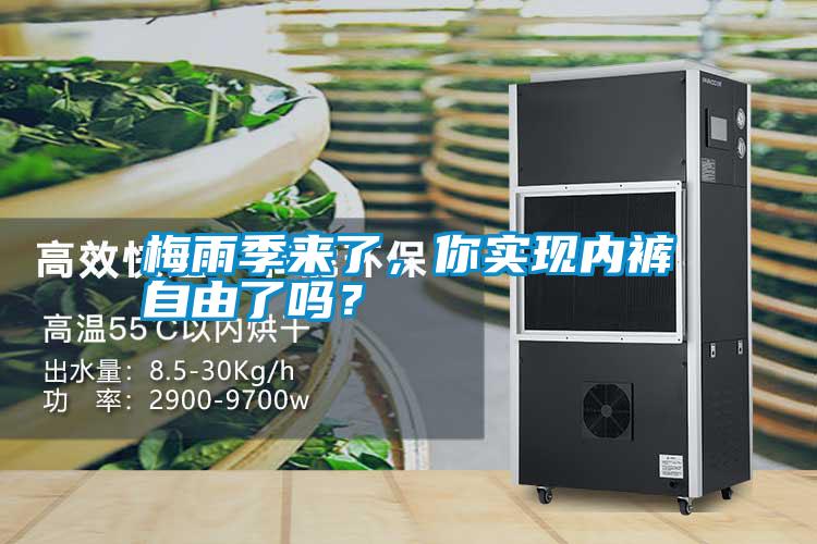 梅雨季來(lái)了，你實(shí)現(xiàn)內(nèi)褲自由了嗎？