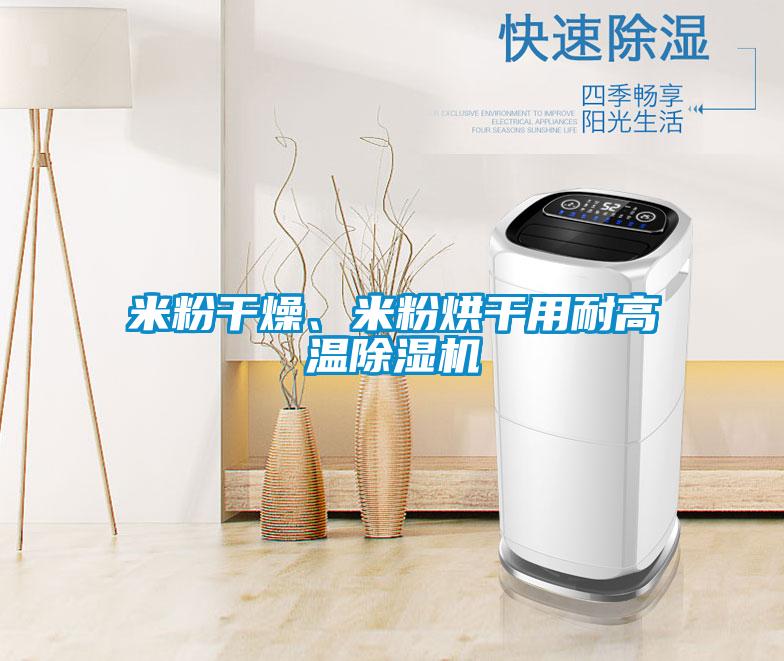 米粉干燥、米粉烘干用耐高溫除濕機(jī)