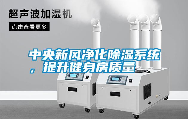 中央新風(fēng)凈化除濕系統(tǒng)，提升健身房質(zhì)量