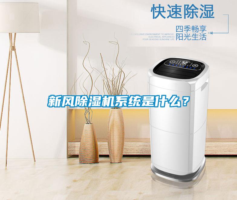 新風除濕機系統(tǒng)是什么？