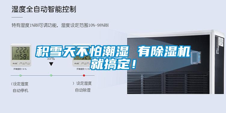 積雪天不怕潮濕 有除濕機(jī)就搞定！