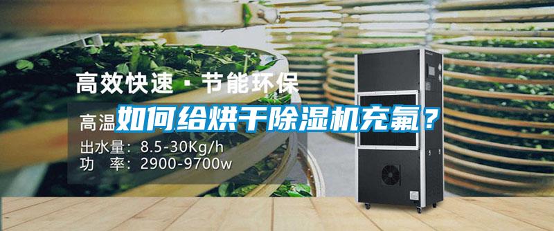 如何給烘干除濕機充氟？