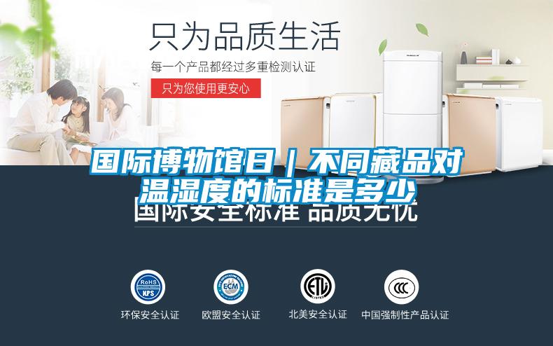 國際博物館日｜不同藏品對(duì)溫濕度的標(biāo)準(zhǔn)是多少