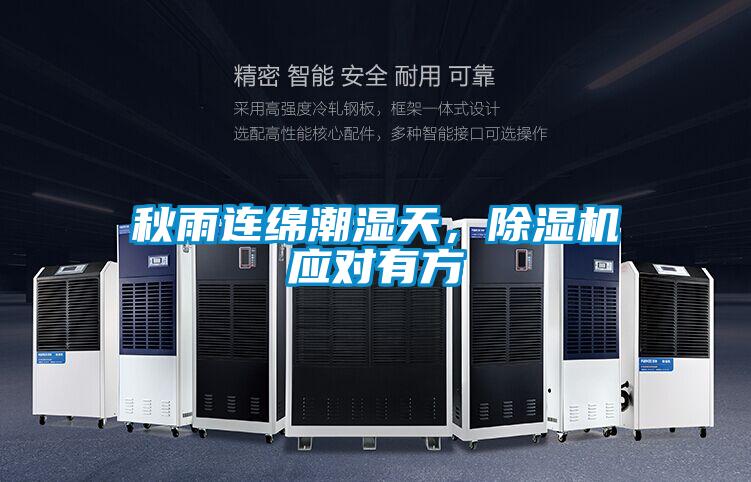 秋雨連綿潮濕天，除濕機應對有方