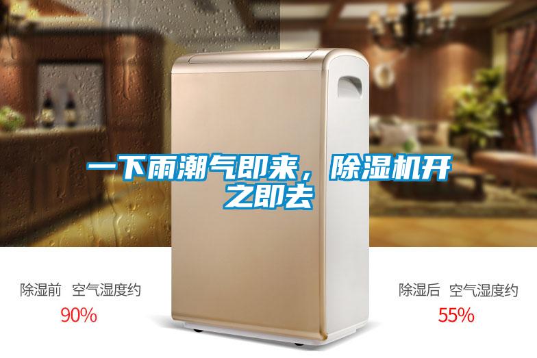 一下雨潮氣即來，除濕機(jī)開之即去