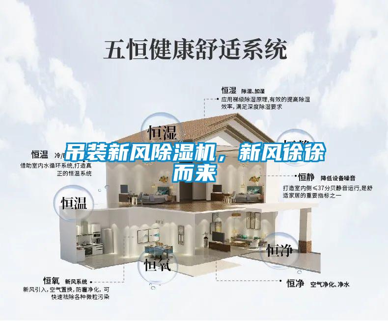 吊裝新風除濕機，新風徐徐而來