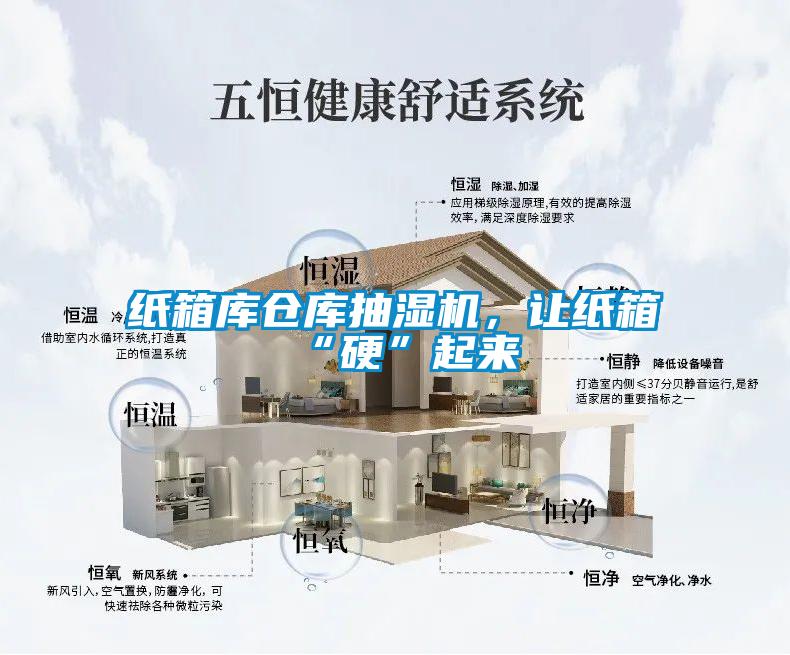 紙箱庫倉庫抽濕機(jī)，讓紙箱“硬”起來