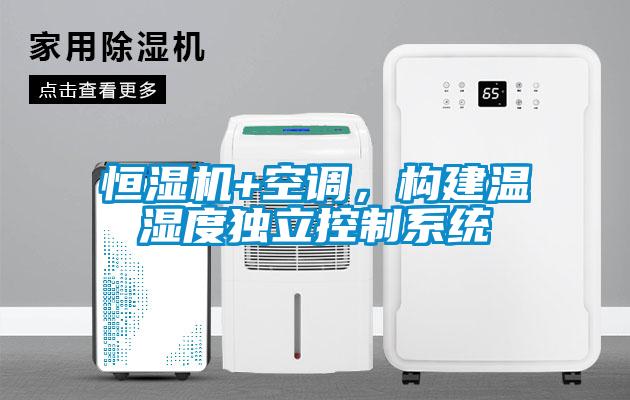 恒濕機(jī)+空調(diào)，構(gòu)建溫濕度獨(dú)立控制系統(tǒng)