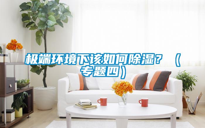 極端環(huán)境下該如何除濕？（專題四）