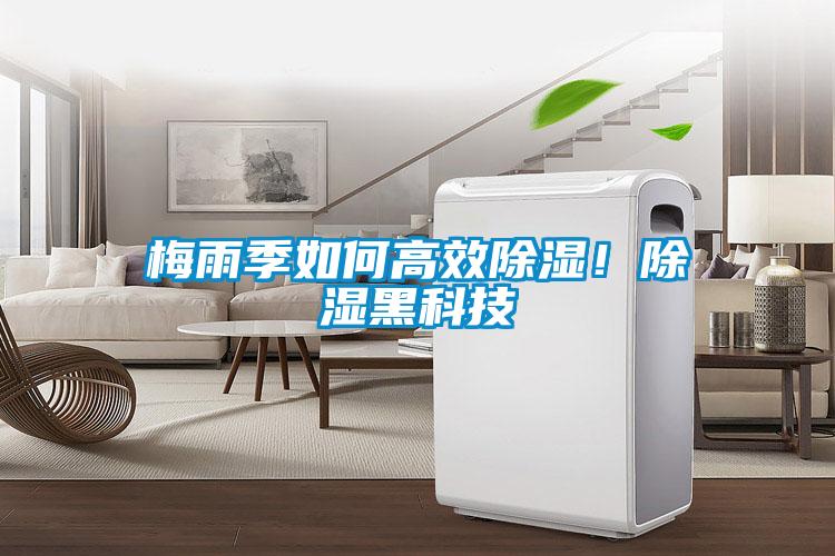 梅雨季如何高效除濕！除濕黑科技