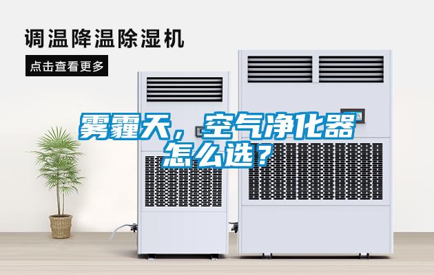 霧霾天，空氣凈化器怎么選？