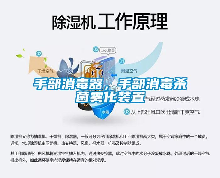 手部消毒器，手部消毒殺菌霧化裝置