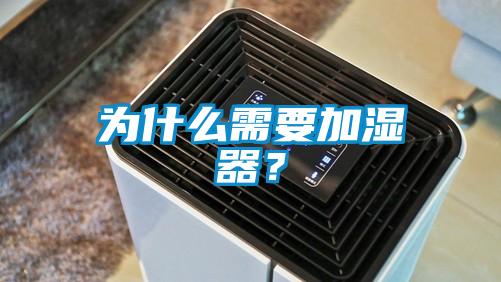 為什么需要加濕器？