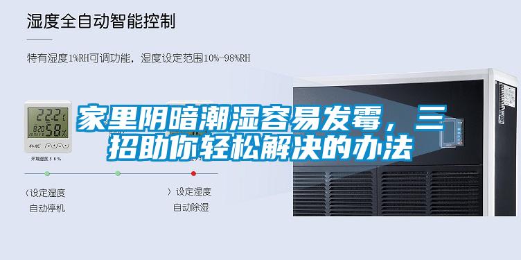 家里陰暗潮濕容易發(fā)霉，三招助你輕松解決的辦法