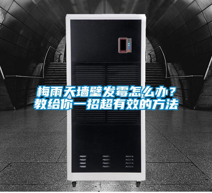 梅雨天墻壁發(fā)霉怎么辦？教給你一招超有效的方法