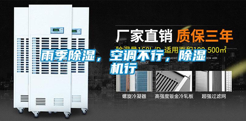 雨季除濕，空調(diào)不行，除濕機(jī)行