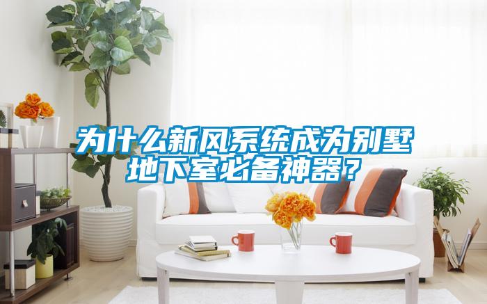 為什么新風(fēng)系統(tǒng)成為別墅地下室必備神器？