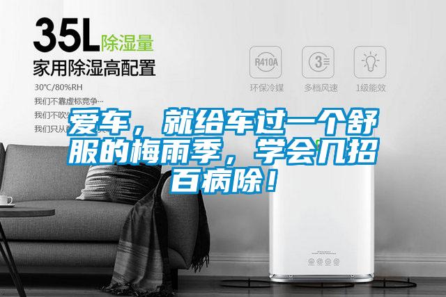 愛車，就給車過一個舒服的梅雨季，學(xué)會幾招百病除！