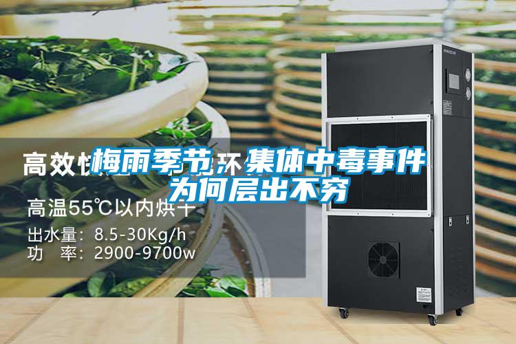 梅雨季節(jié)，集體中毒事件為何層出不窮