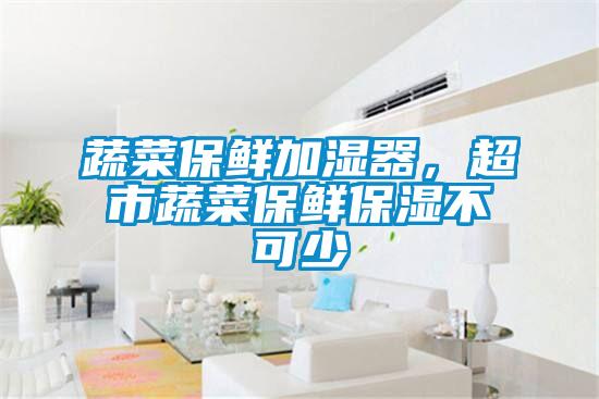 蔬菜保鮮加濕器，超市蔬菜保鮮保濕不可少