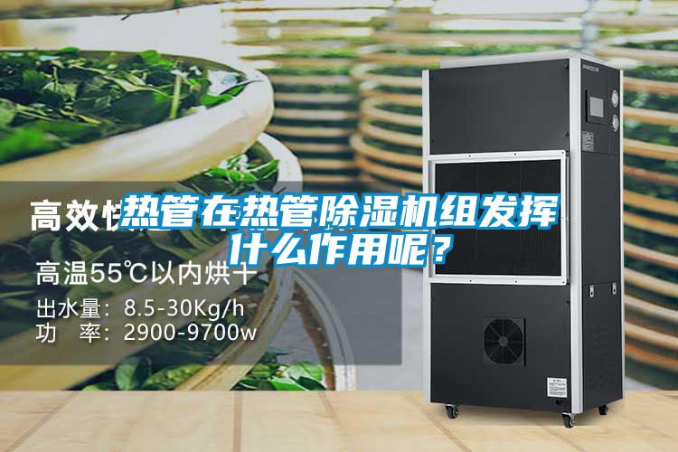 熱管在熱管除濕機組發(fā)揮什么作用呢？