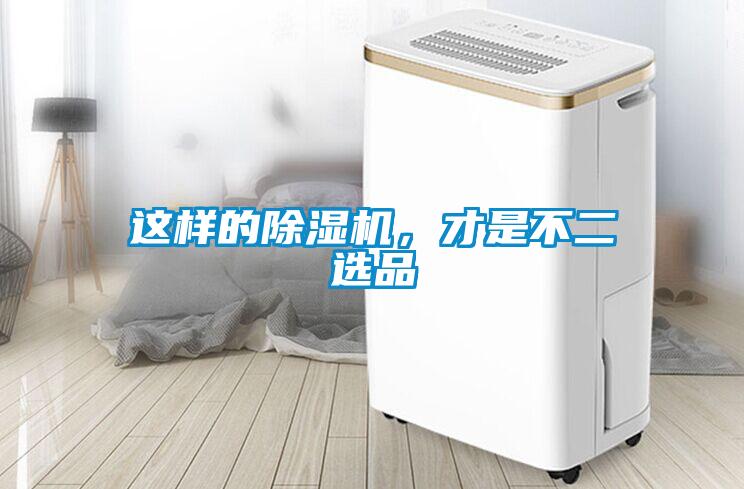 這樣的除濕機，才是不二選品