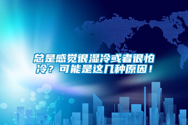 總是感覺很濕冷或者很怕冷？可能是這幾種原因！
