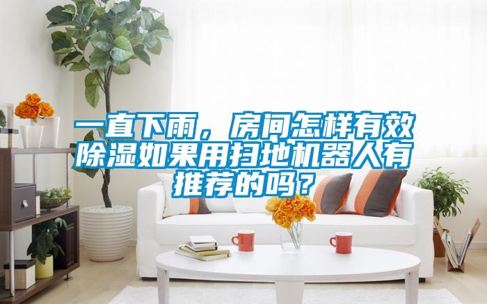 一直下雨，房間怎樣有效除濕如果用掃地機(jī)器人有推薦的嗎？